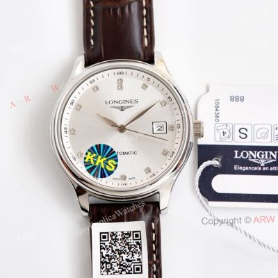 Swiss Grade Longines Master Collection Citizen 8215 Automatic Watch White Face Replica